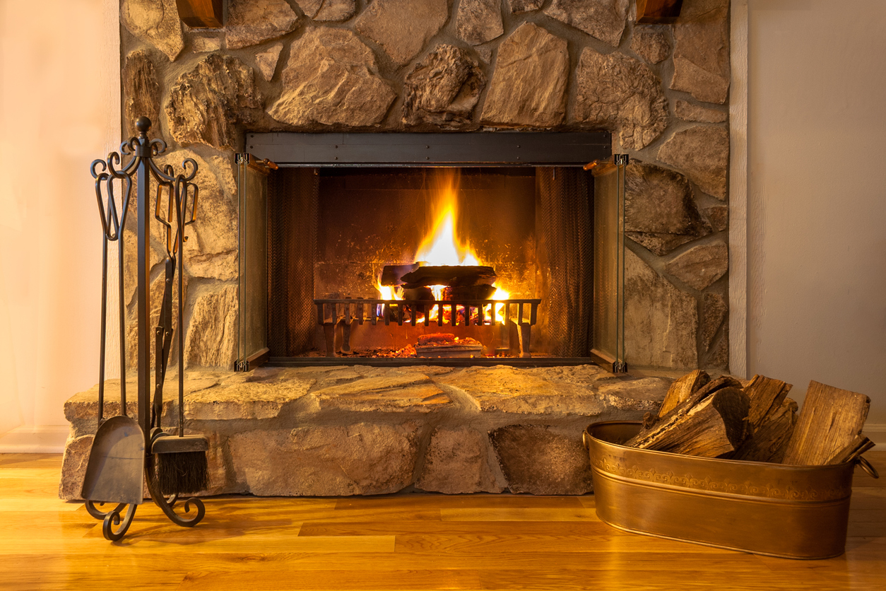 How to Start a Fire in a Fireplace